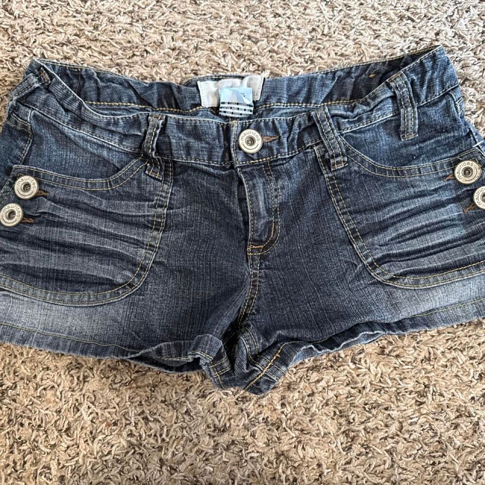Maurices Women's Navy and Blue Shorts